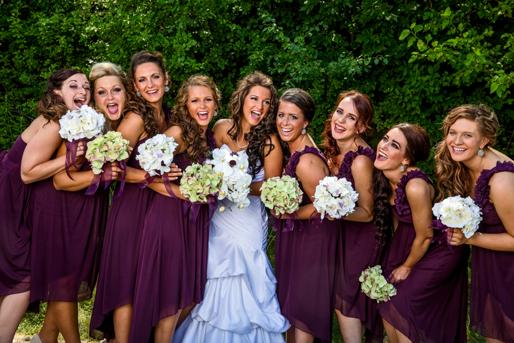 bridesmaids photo