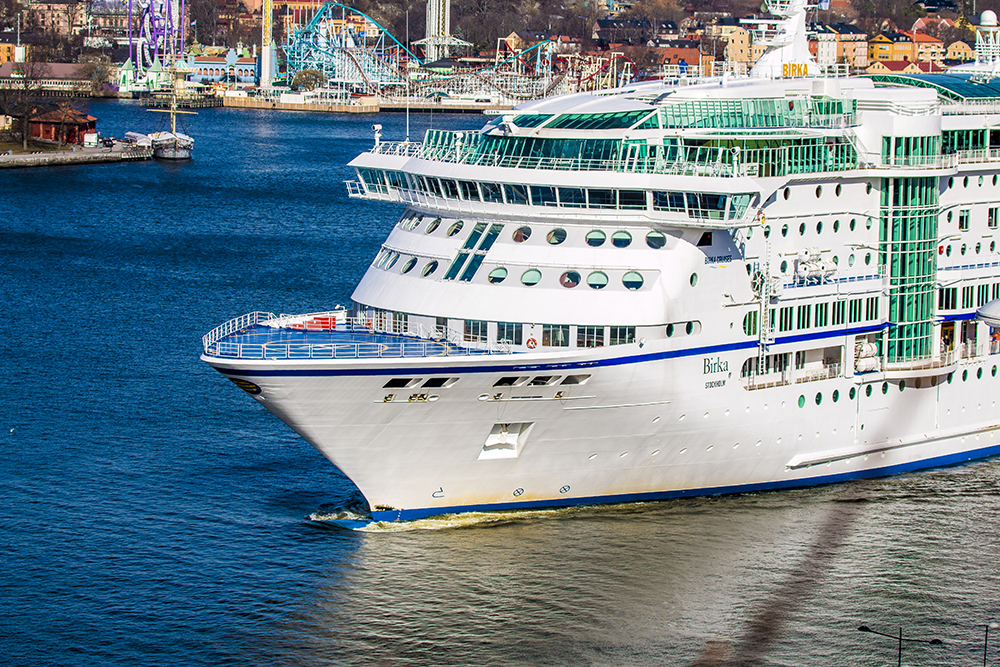 Stockholm cruise boat