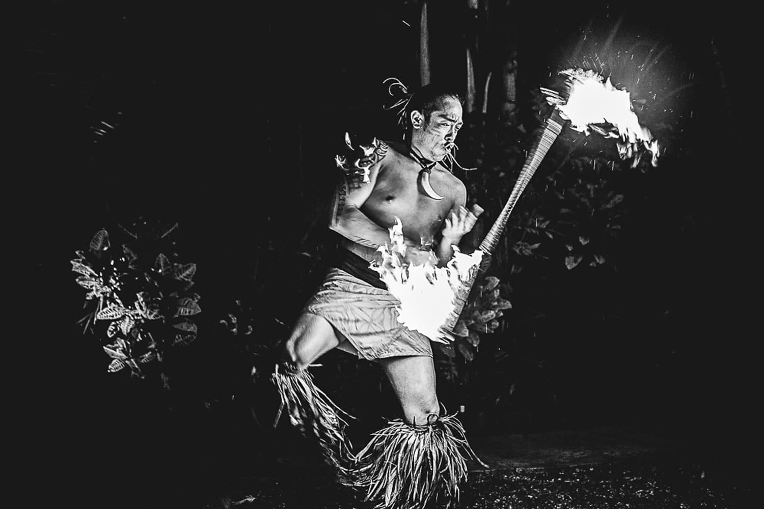 Oahu Fire Dancers