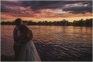 Rudolph grotto gardens wisconsin wedding photographer ben strong box car photography Wisconsin Law Enforcement Wedding