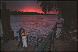la crosse center riverside wedding box car photography