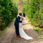 Courtney and James' love-filled woodland wedding.
