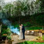 Courtney and James' love-filled backyard wedding.